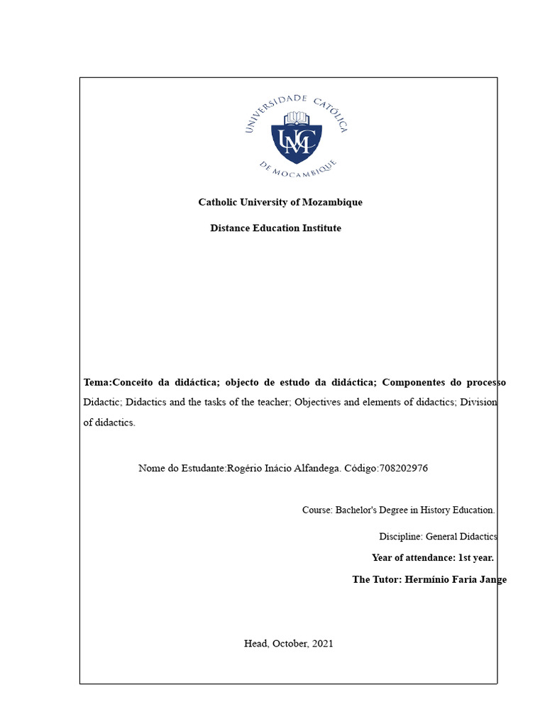 Understanding Didactics in Education | PDF | Knowledge | Bibliography