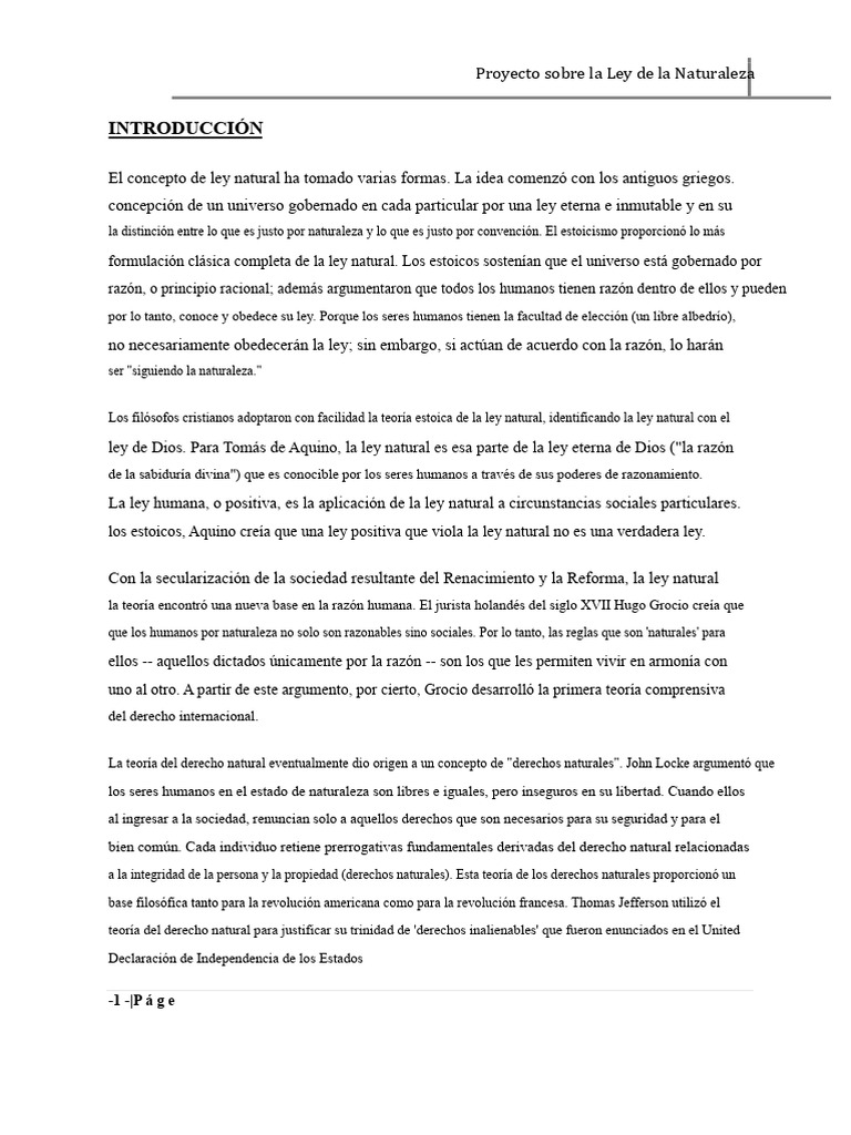 Teoría del Derecho Natural y Moralidad | PDF | La Ley natural | Moralidad