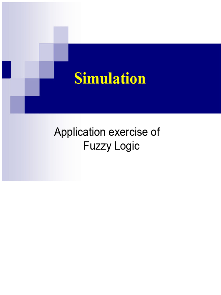 Fuzzy Logic Applications in Safety and Control | PDF | Fuzzy Logic ...