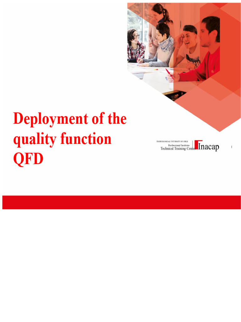1.2. Deployment of Quality Function Deployment (QFD) | PDF | Evaluation ...