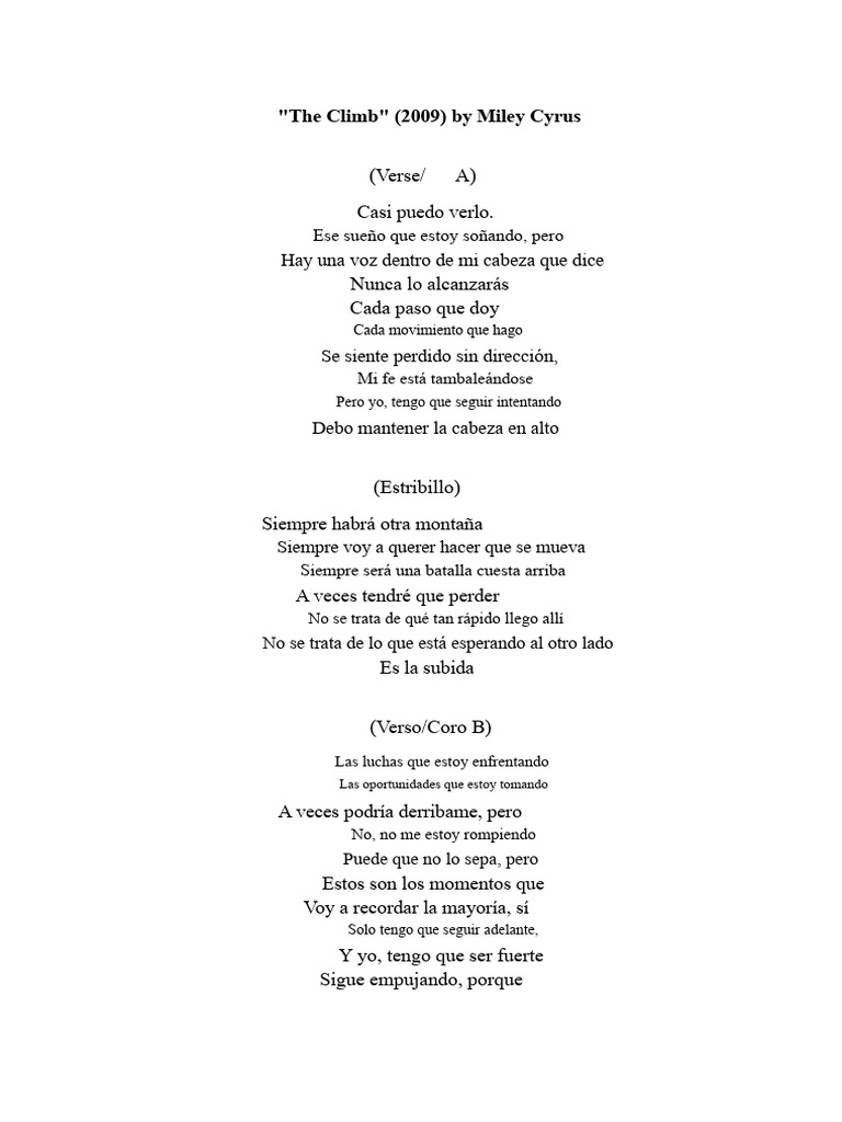 La Subida | PDF