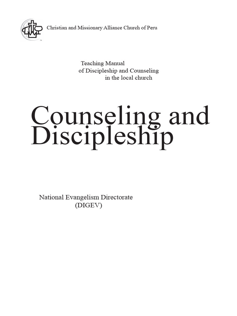 Counseling and Discipleship | PDF | Disciple (Christianity) | Acts Of ...