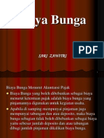 Biaya Bunga