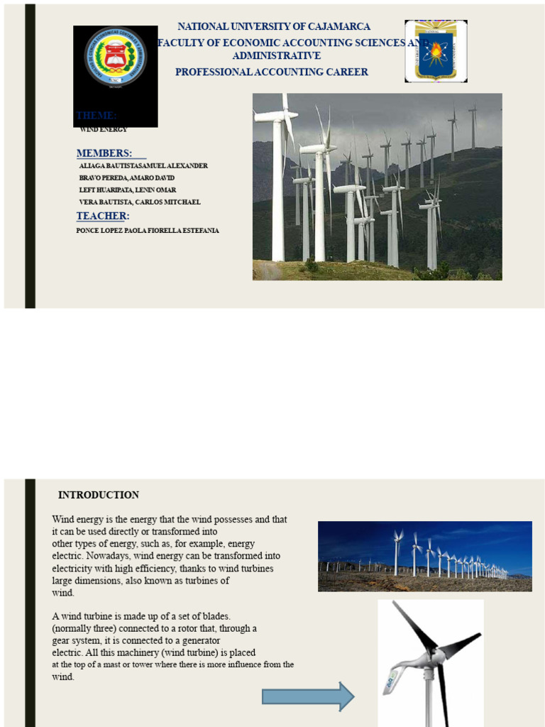 Wind Energy | PDF | Wind Power | Wind Farm