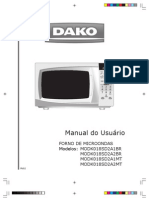 Manual Microondas Digital 18 Litros MODK018SD2A1BR