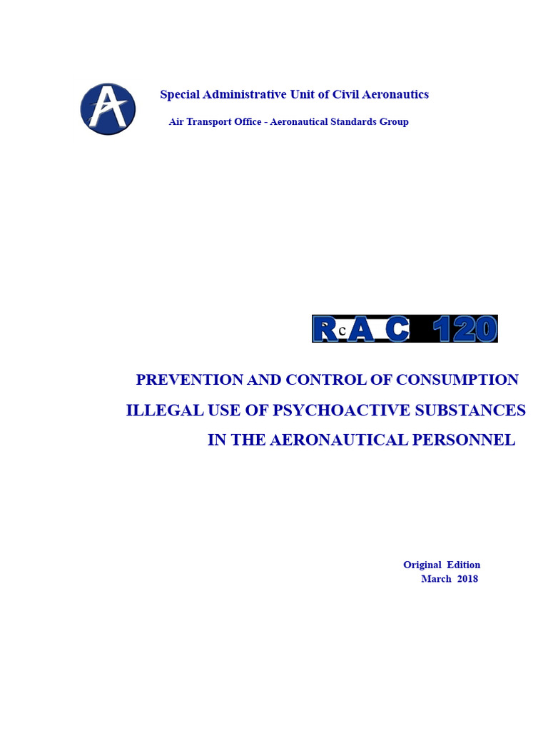 RAC 120 - Prevention and Control of Psychoactive Substance Use Among ...