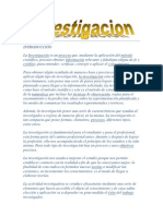 INTRODUCCIÓN investigacion