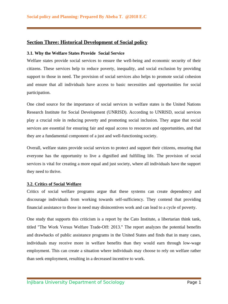 Welfare State Models and Social Services | PDF | Policy | Policy Analysis