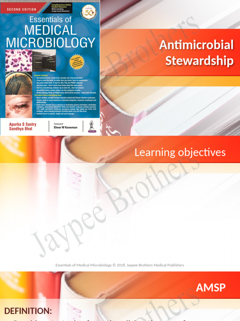 Antimicrobial Stewardship Strategies | PDF | Medical Microbiology ...