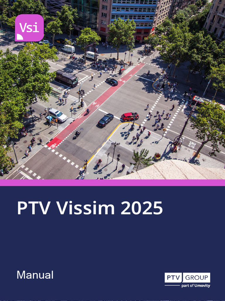 PTV Vissim 2025 User Manual | PDF | Keyboard Shortcut | Menu (Computing)