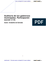 Auditoria Gobiernos Municipales Participacion Social 1-2-35326 Completo