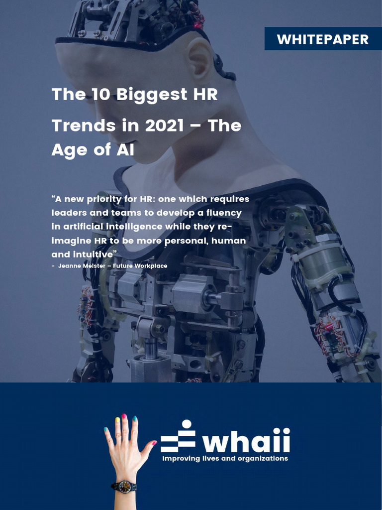 Top 10 HR Trends for 2021: AI Impact | PDF | Artificial Intelligence ...