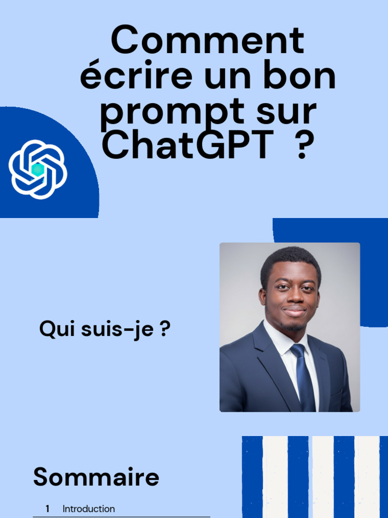 Guide pour rédiger un bon prompt ChatGPT | PDF | Intelligence ...
