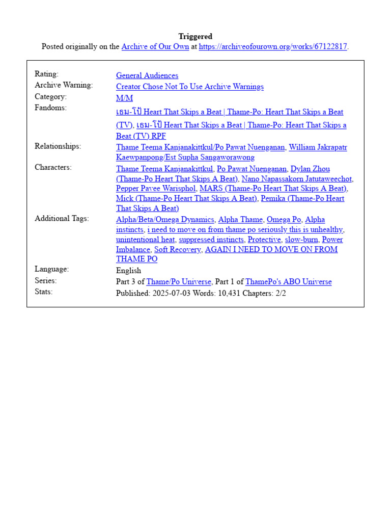 Triggered | PDF