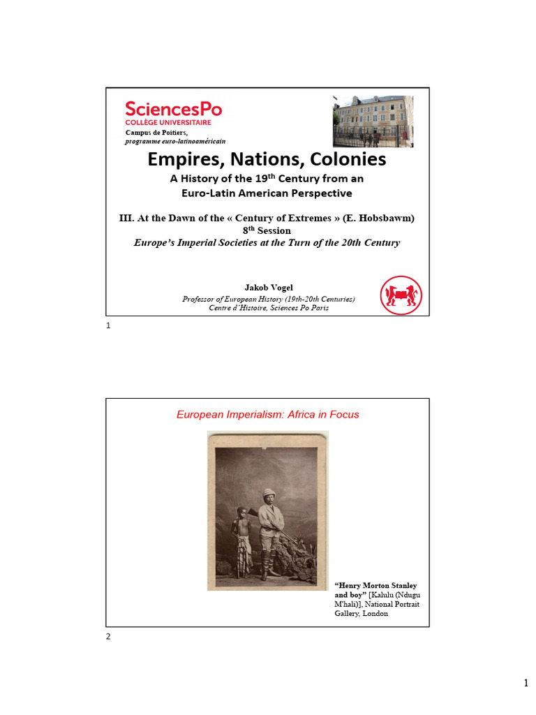 19th Century European Imperialism Insights | PDF | Imperialism ...