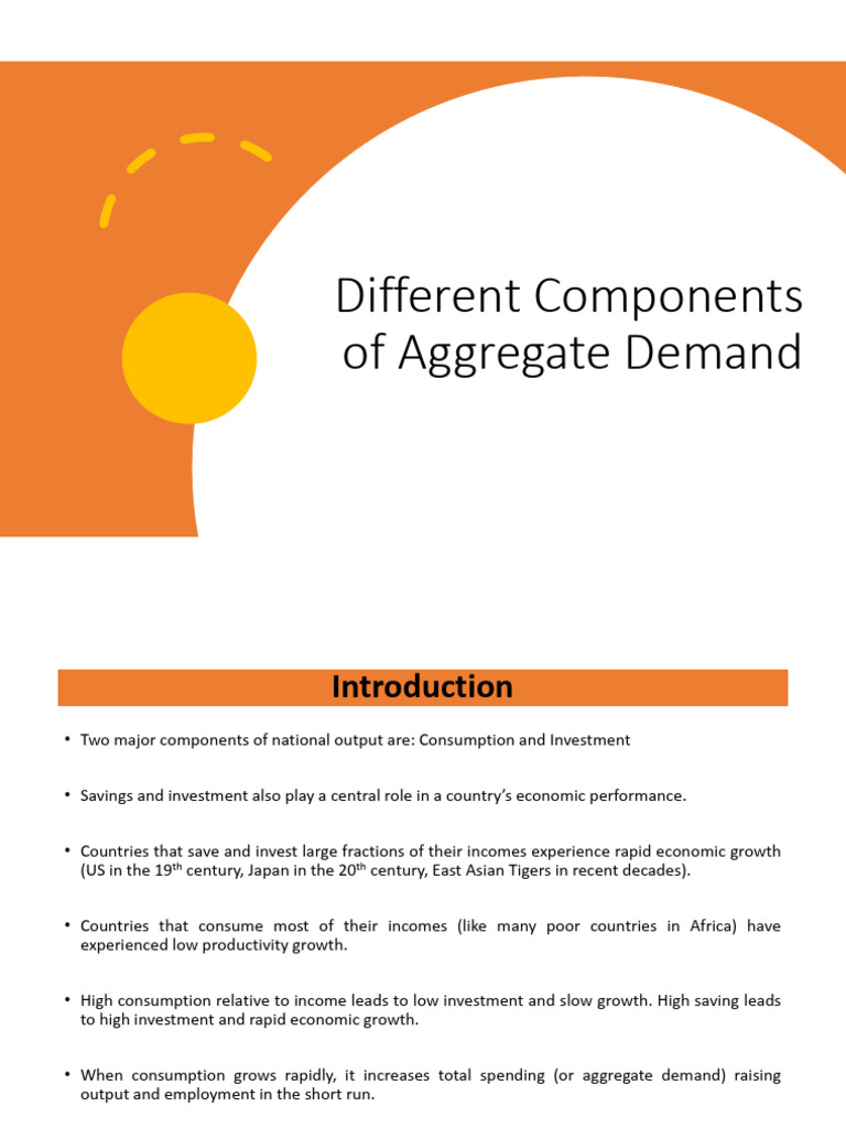 Components of Aggregate Demand Explained | PDF | Consumption (Economics ...