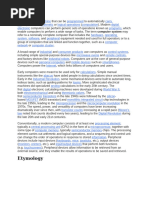Overview of Computer Systems and History | PDF | Computing | Computer ...