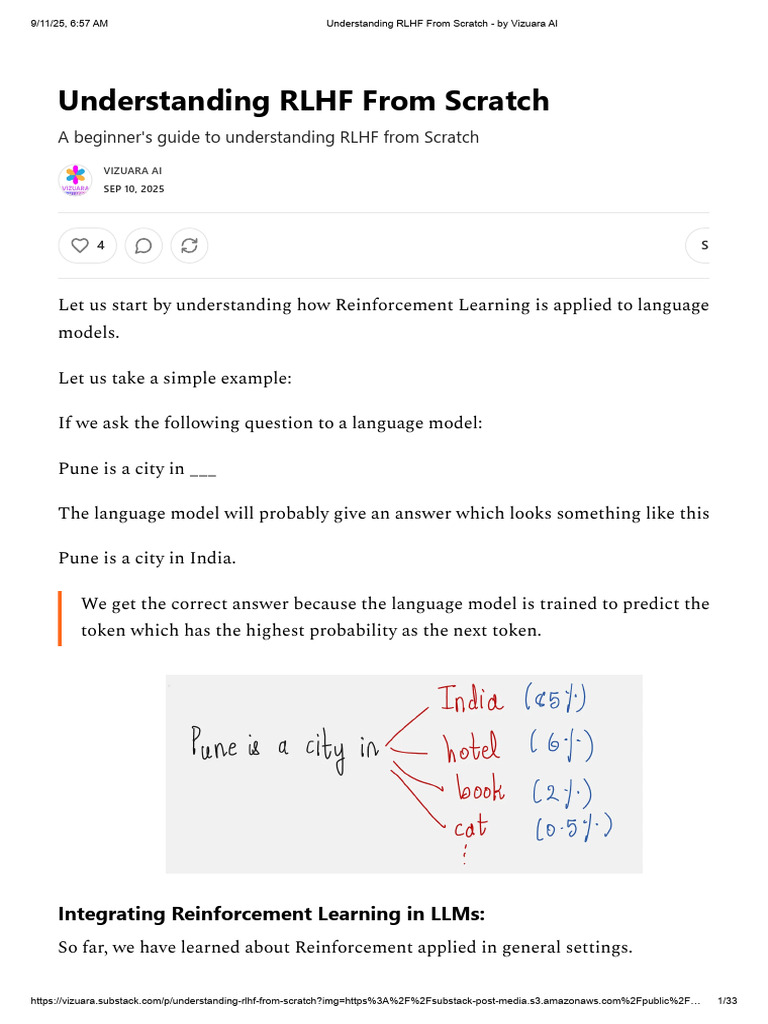 Understanding RLHF Basics for Beginners | PDF | Artificial Intelligence ...