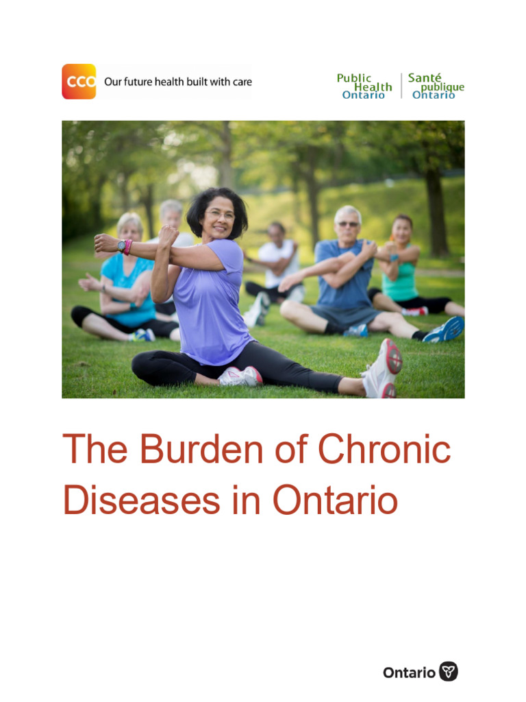Chronic Disease Burden in Ontario 2019 | PDF | Chronic Condition ...