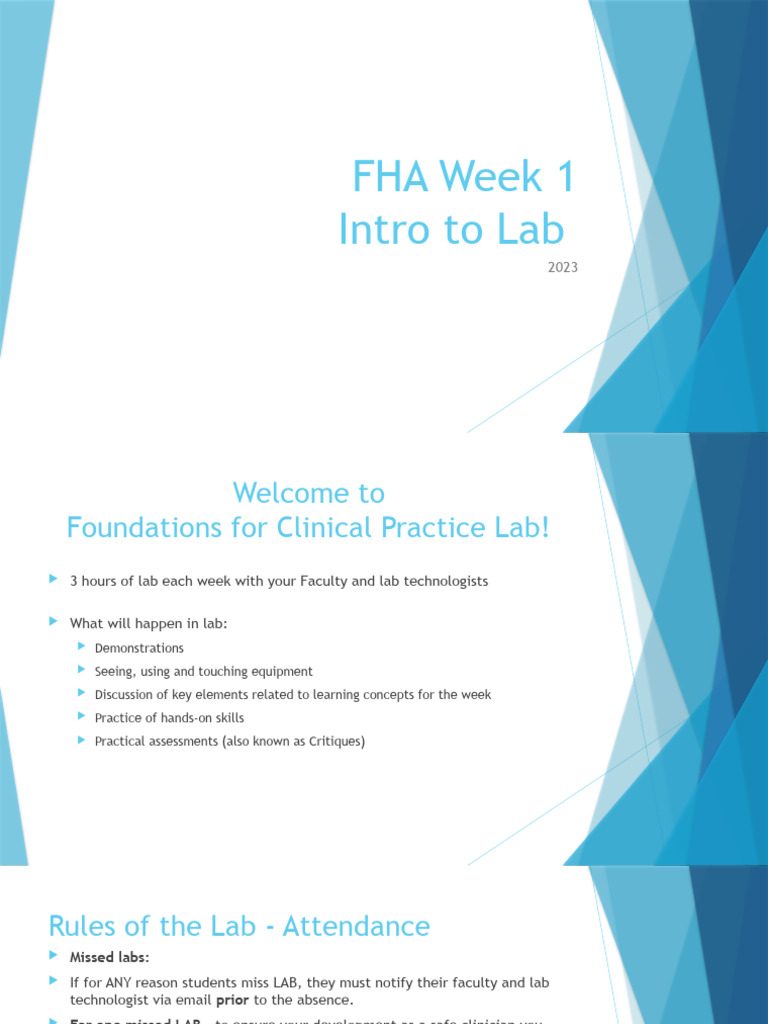 FDN 1 Week 1 - Rules of Lab PPT (2) - Tagged | PDF
