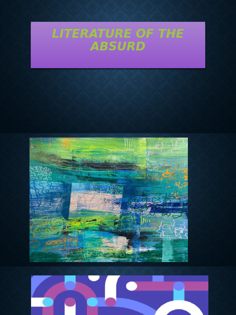 Literature of The Absurd | PDF | Existentialism | Liberal Arts Education