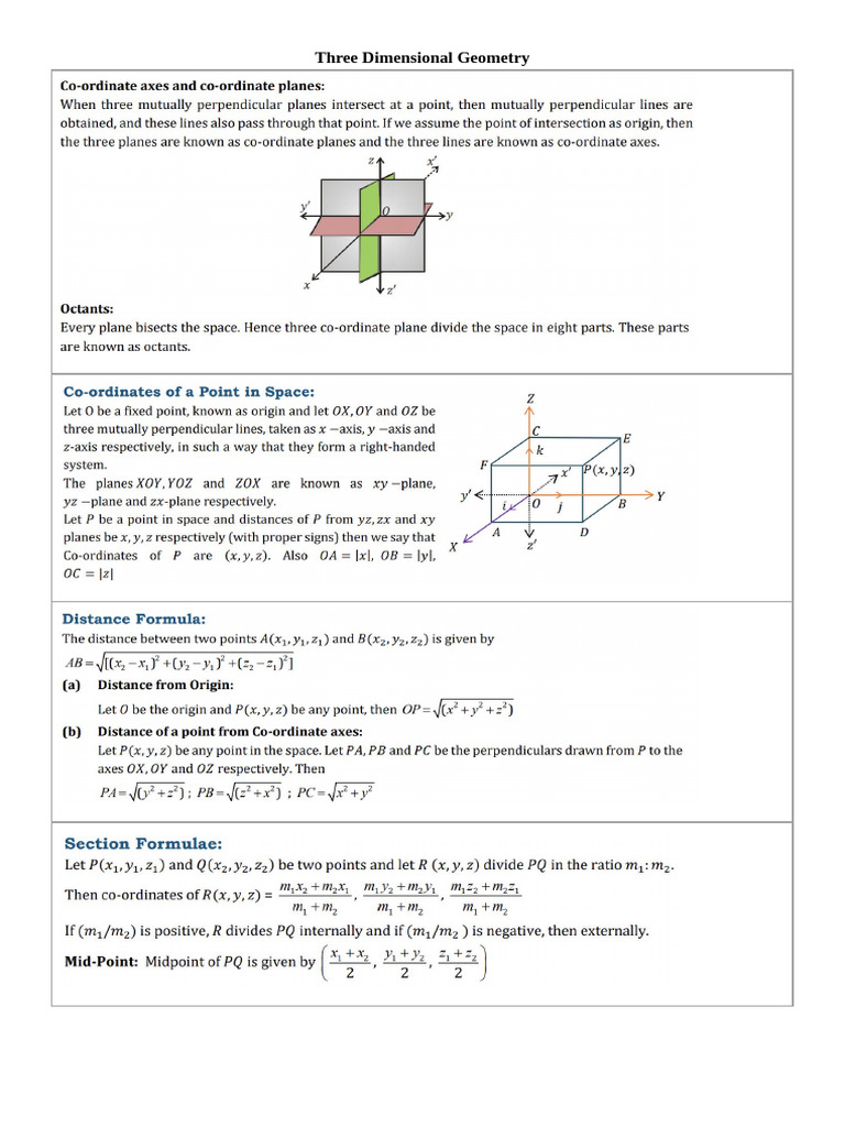 3D Notes | PDF