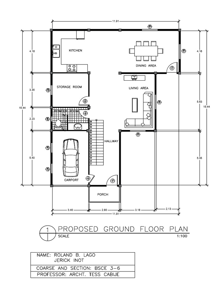 Proposed 2 Story House | PDF
