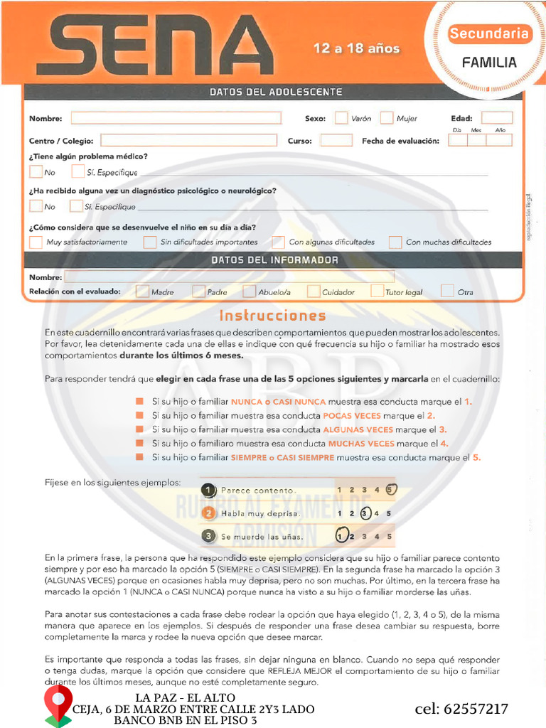 Sena Adolecente Abp | PDF