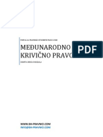 Medjunarodno Krivicno Pravo - Skripta (2. Parcijala)