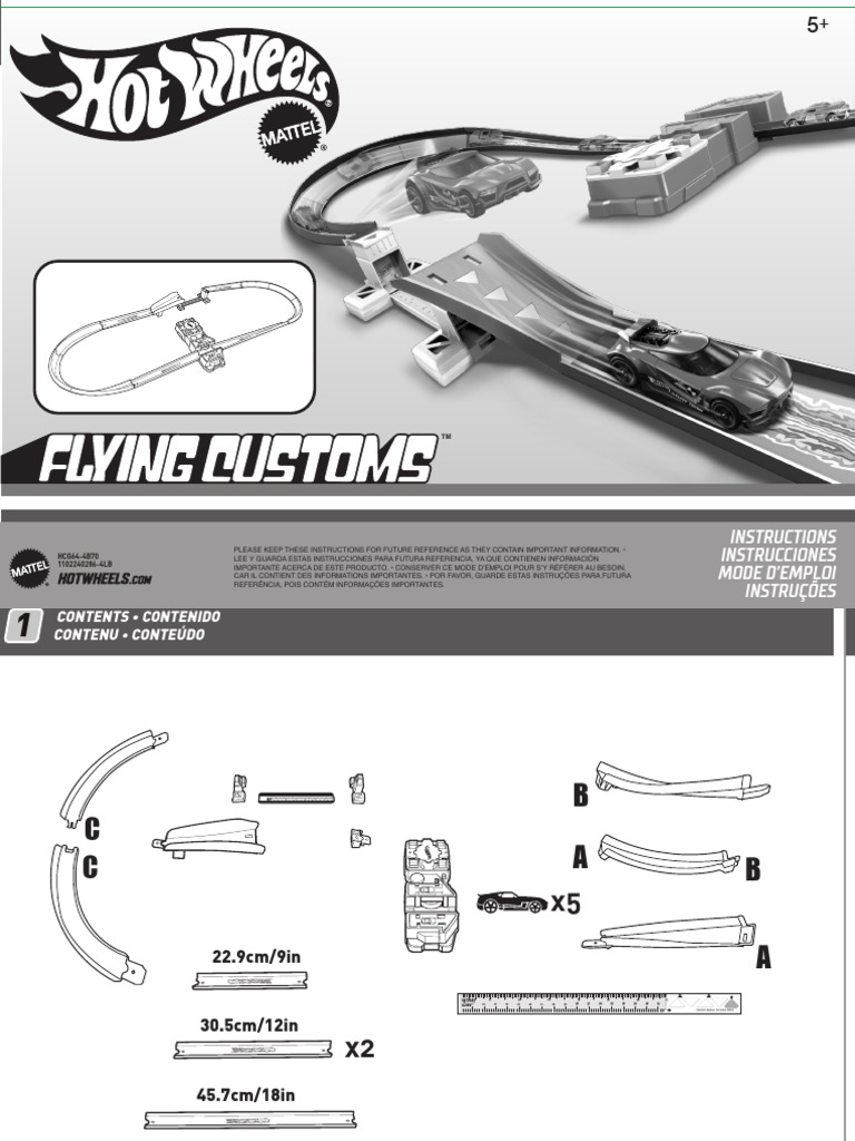 HCG64-4B70 Toy Instructions Guide | PDF | Scale Modeling | Toy Brands