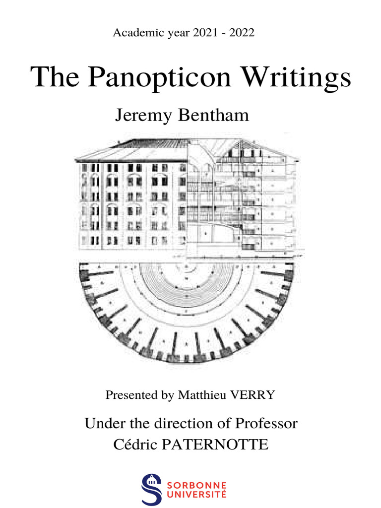 Panopticon Jeremy Bentham | PDF