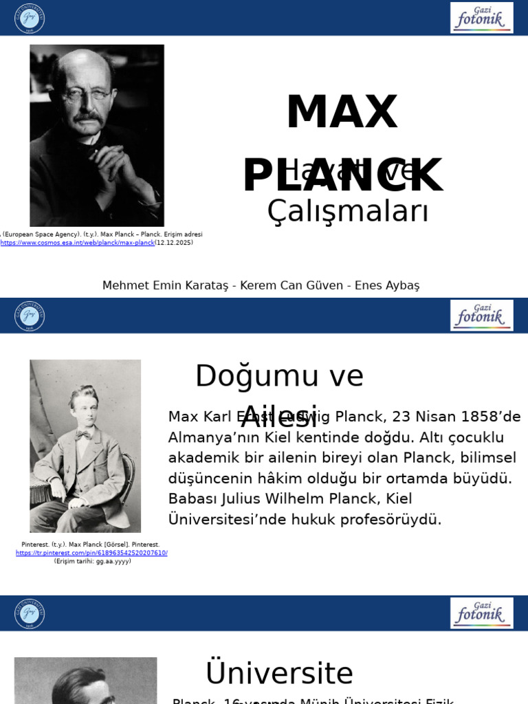 Max Planck | PDF