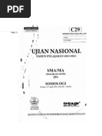 Download Soal UN Sosiologi Tipe C29 Tahun 2012 by Suhadi Rembang SN96978017 doc pdf