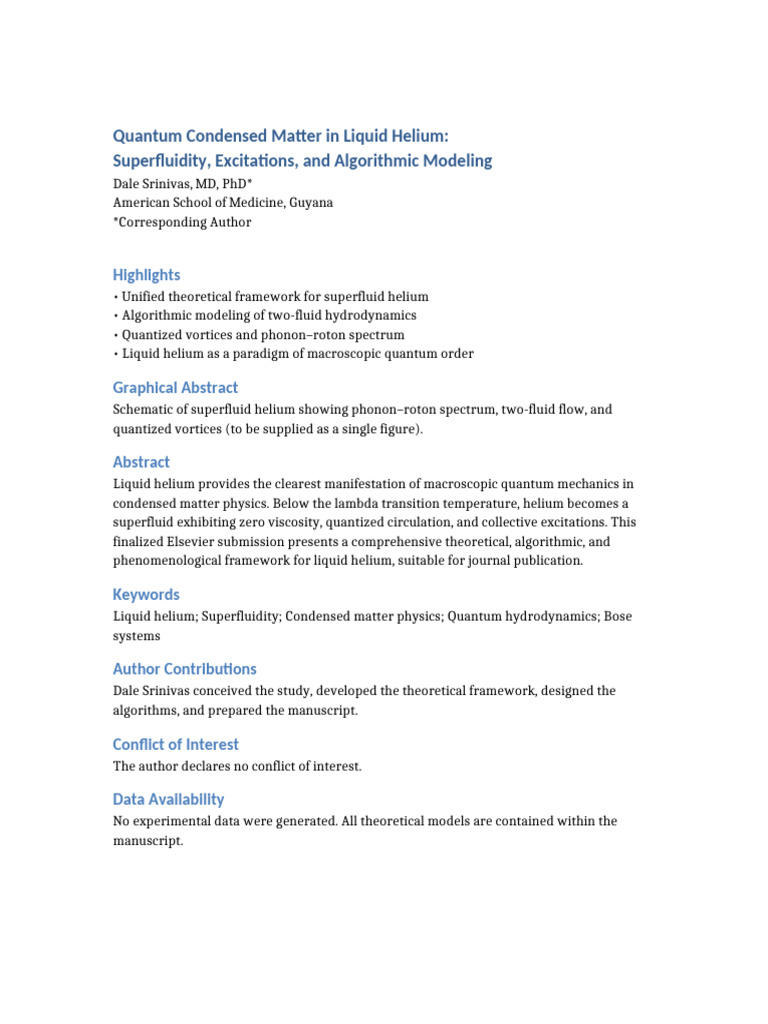 Elsevier Liquid Helium Final Submission | PDF