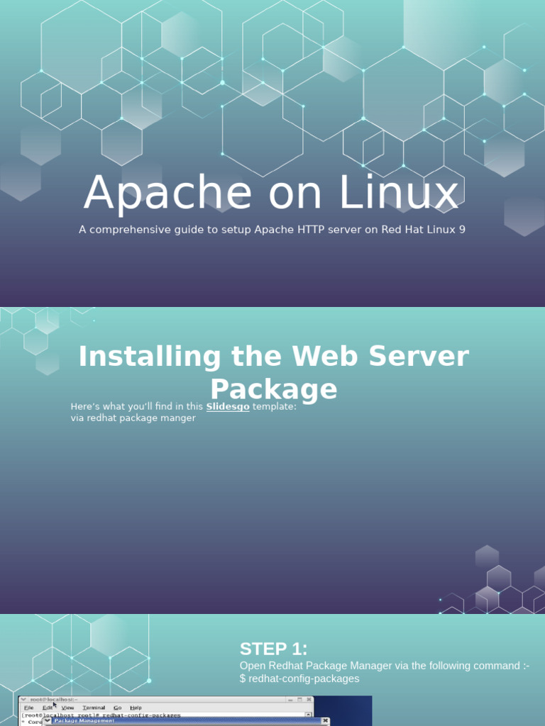 Install Apache on Red Hat Linux 9 | PDF | World Wide Web | Internet & Web