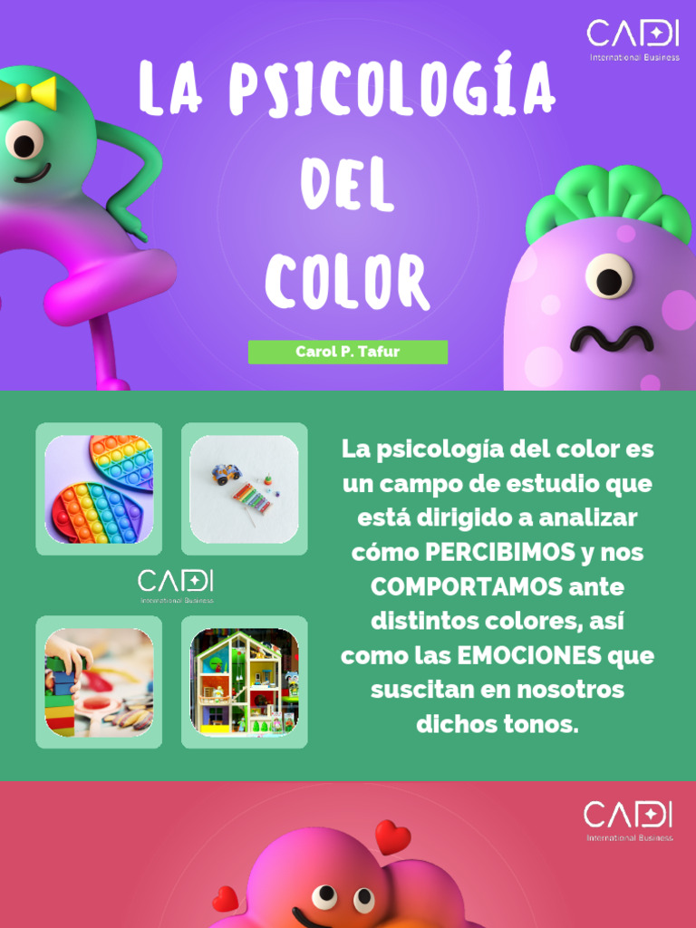 Psicología y simbolismo del color | PDF | Color | Las emociones