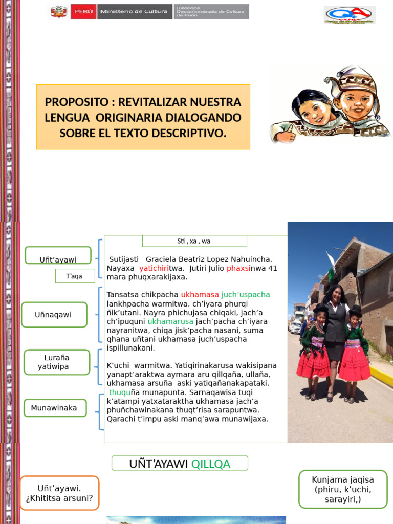 Sesion 5 Cafqa Moquegua Aymara Basico | PDF