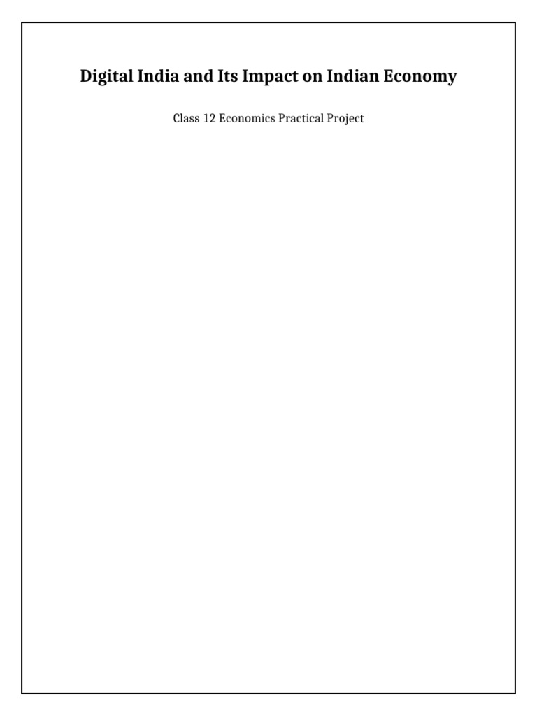 Digital Finance's Role in India's Economy | PDF | Reserve Bank Of India ...