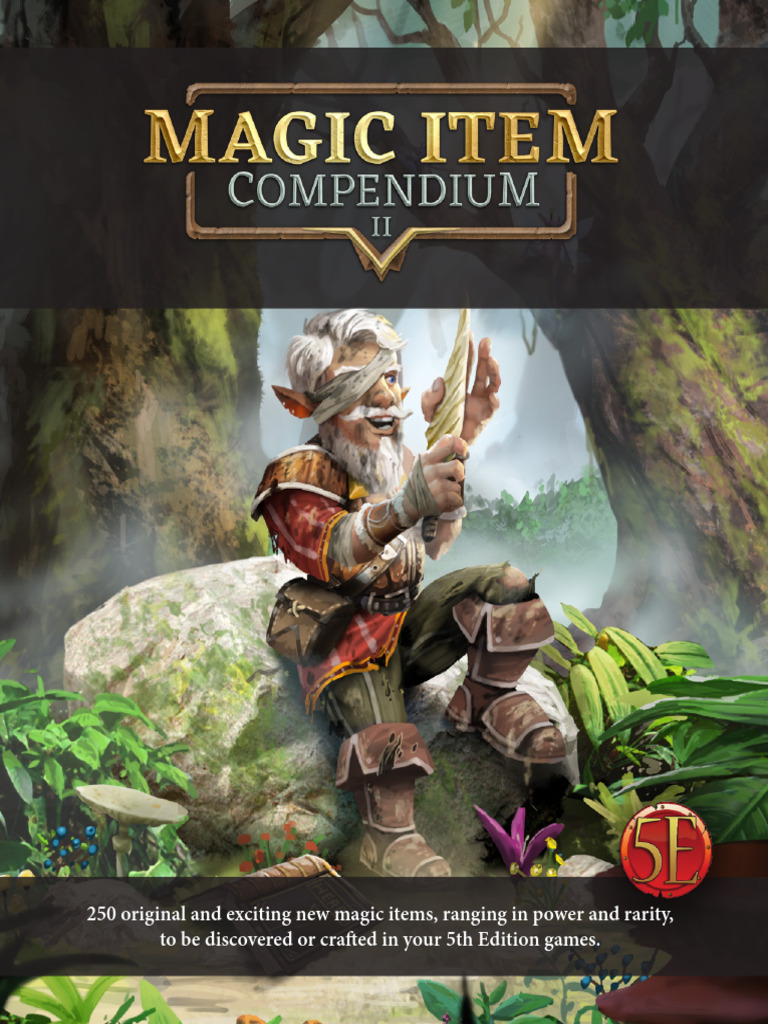 250 Unique Magic Items for 5E | PDF | Ammunition | Bow And Arrow