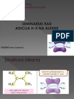 Adicija H-X Na Alkene (Prezentacija)
