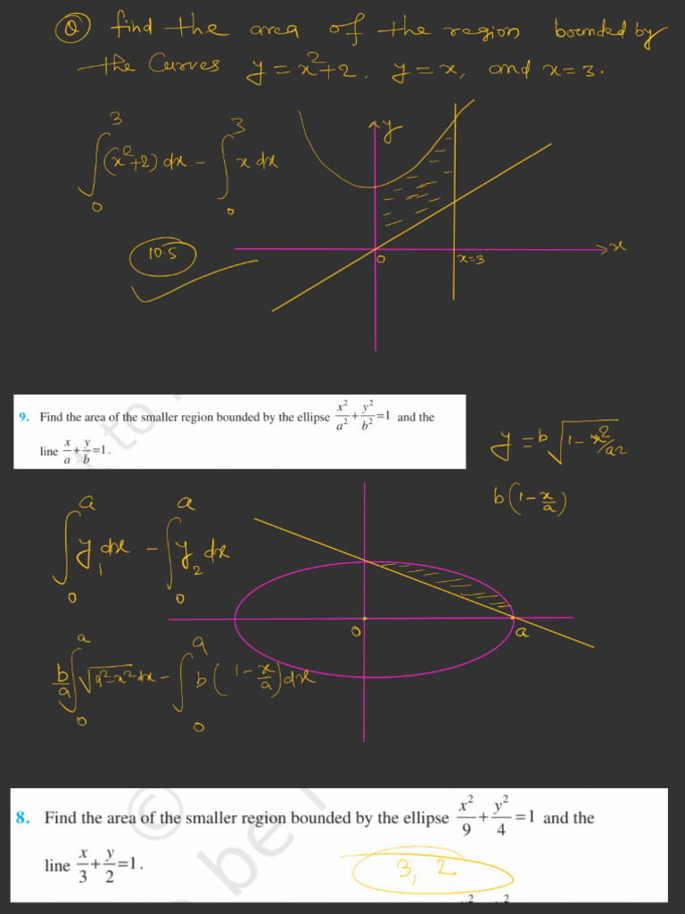 Area Under The Curve | PDF