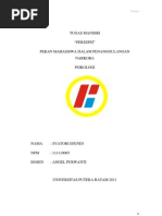 Download TUGAS MANDIRI MAKALAH Syatori Efendi 111110005 Persepsi Peran Serta Mahasiswa Dalam Penanggulangan Penyalahgunaan Narkoba by Nando Boelan SN96982030 doc pdf