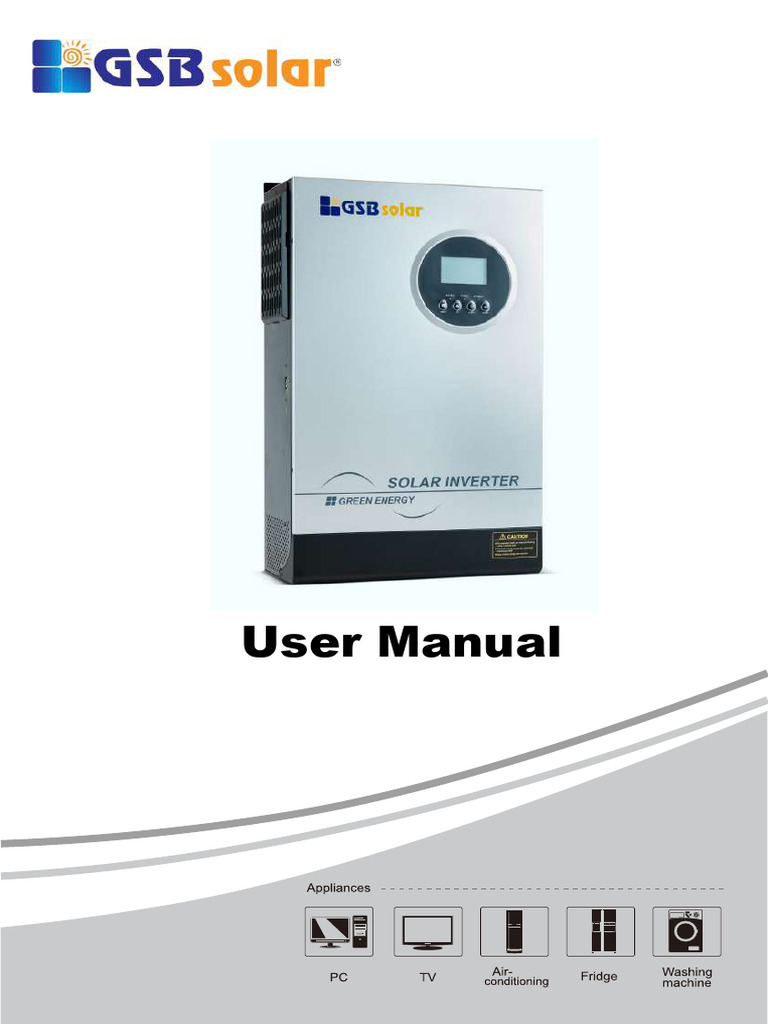 GSB 3KW 5.2KW | PDF