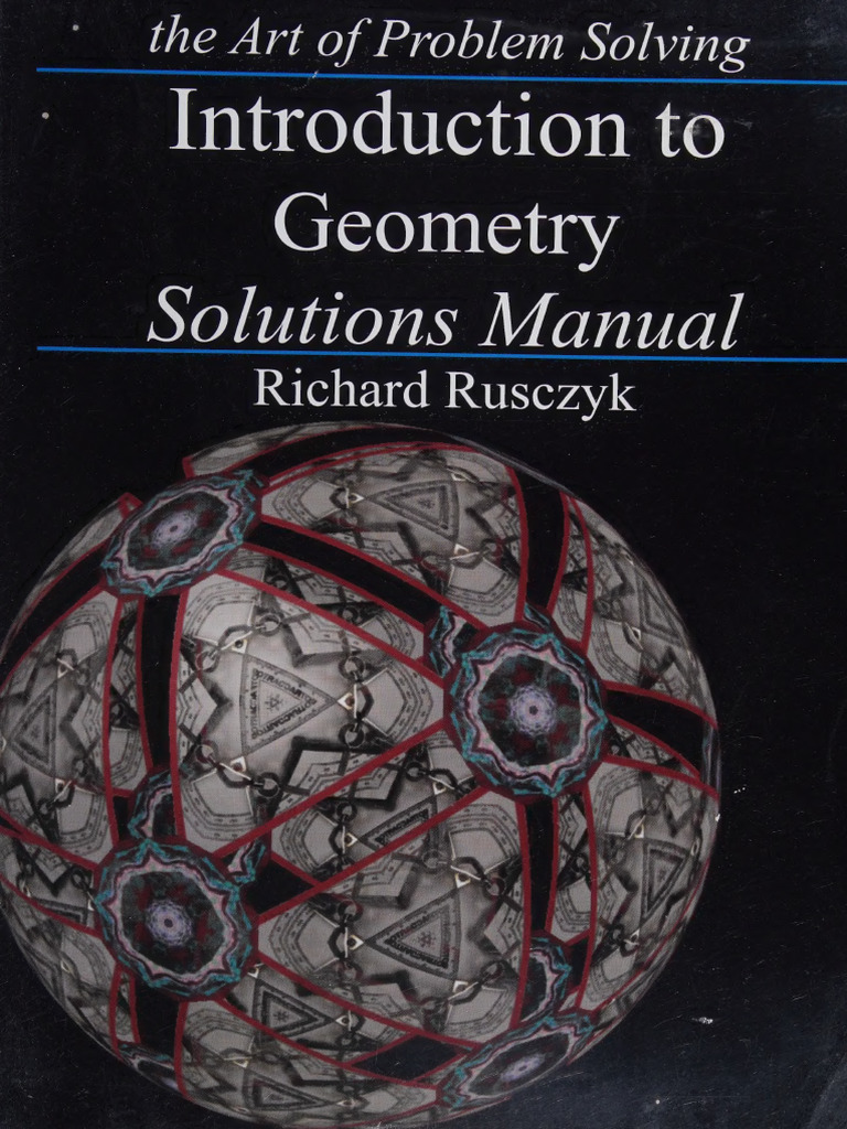 Introduction to Geometry Solutions Manual | PDF | Triangle | Angle