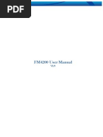 FM4200 User Manual v1.9