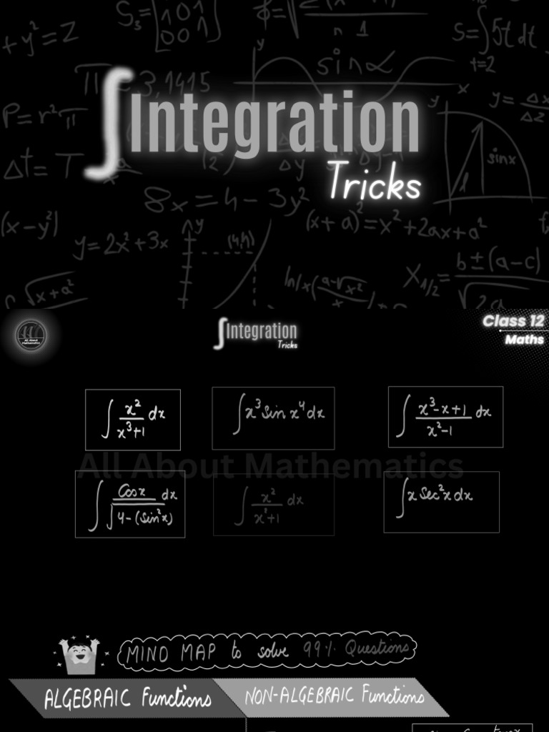 Integration Tricks (1) | PDF