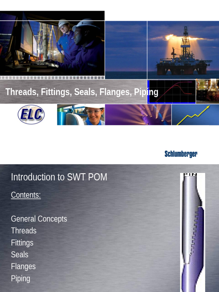 Oilfield Components: Threads, Fittings, Seals | PDF | Mechanical ...