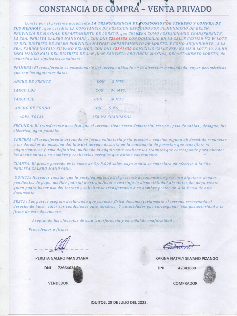 Compra y Venta | PDF
