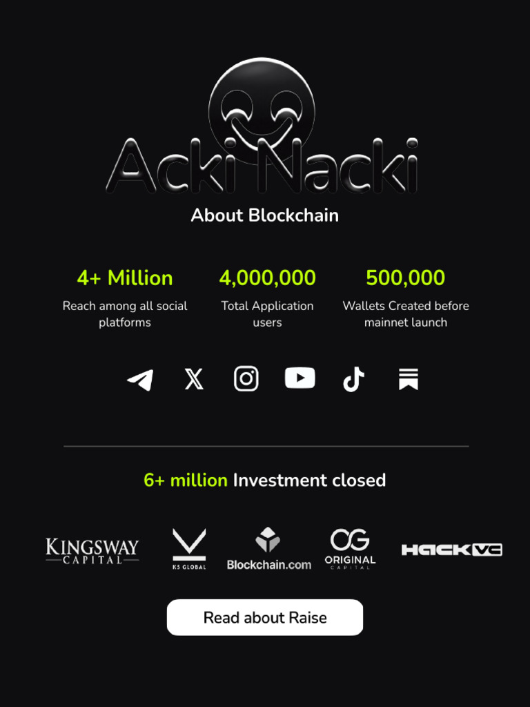 Acki Nacki Blockchain Overview and Features | PDF | Bitcoin | Computing