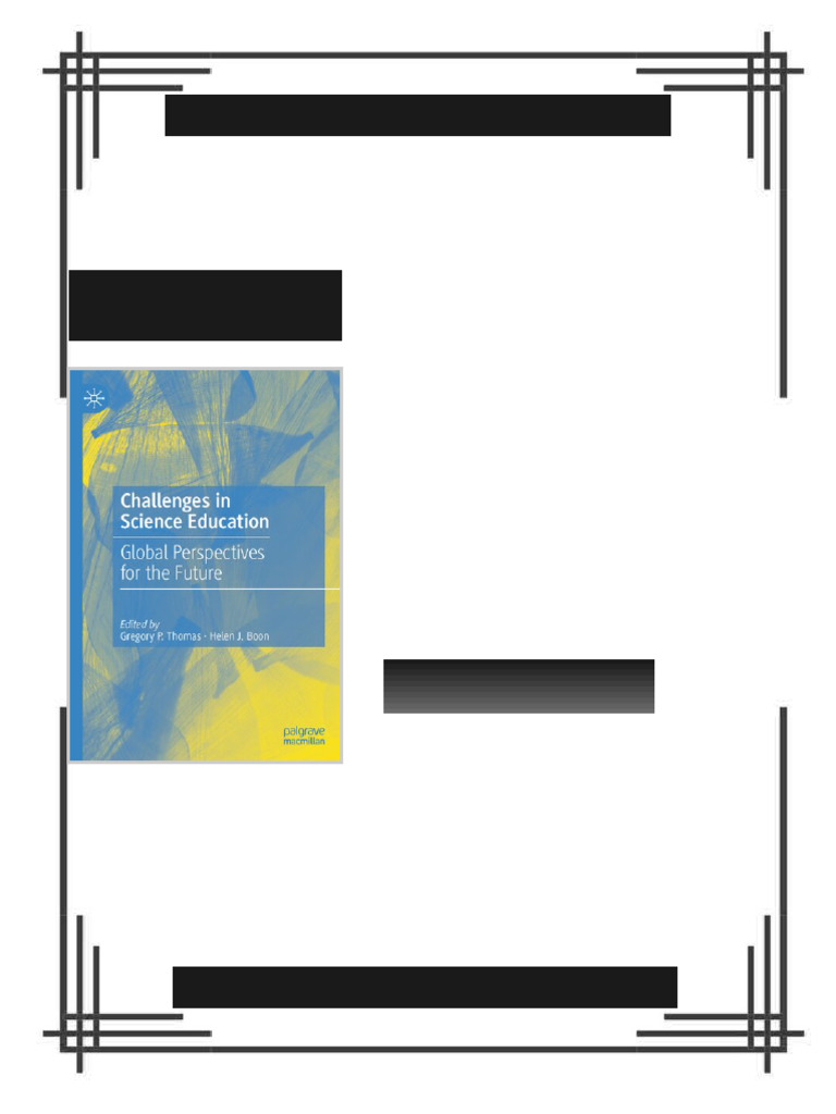 Challenges in Science Education: Global Perspectives For The Future ...